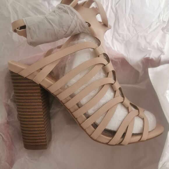 Freesia Lace Up Heeled Sandals Size 7.5 NWB - Picture 5 of 6